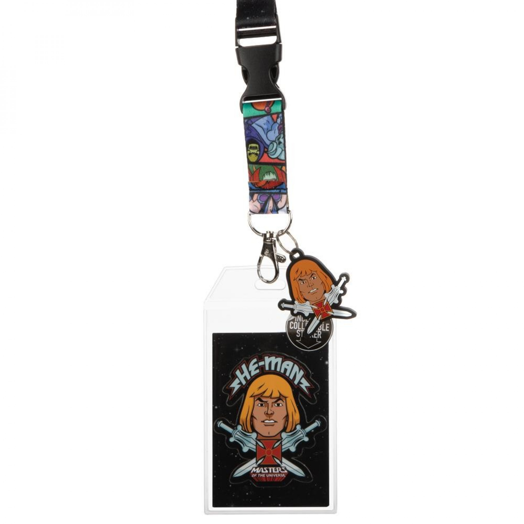 Masters Of The Universe Lanyard with He-Man Rubber Charm